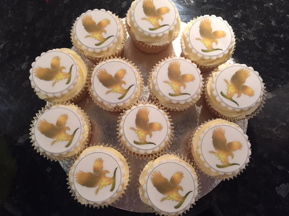 Your Photo/Logo Edible Cup Cake Toppers 2" or 2.5" (Pre-Cut Premium Icing)