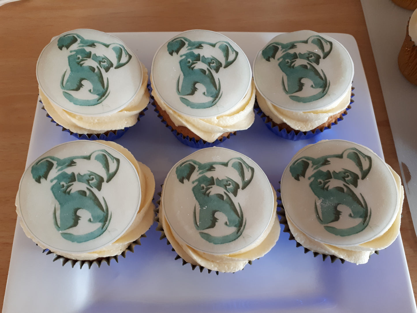 Cup Cake Toppers Printed on A4 Edible Sheets