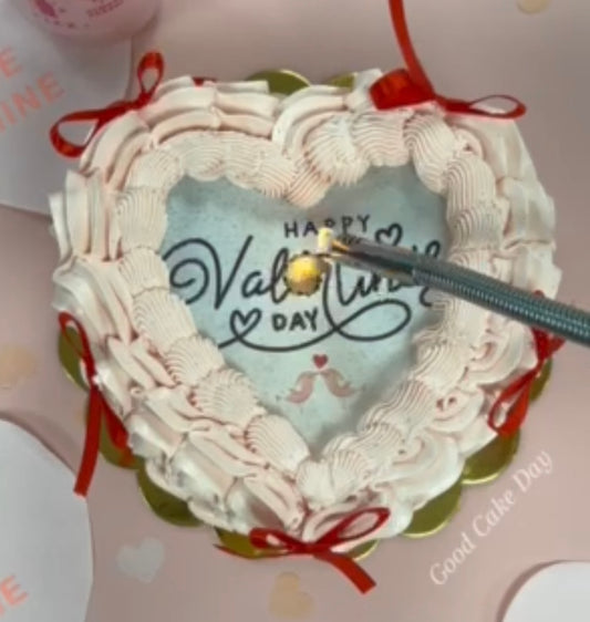 Burn Away Topper Set Rice Paper & Icing Sheets