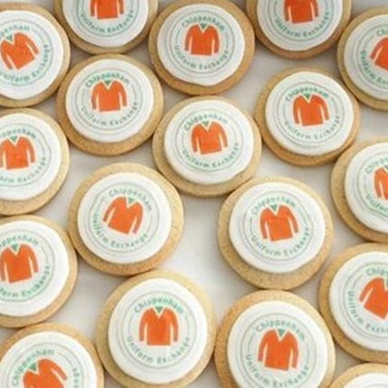Personalised Logo/Photo Edible Biscuit/Cookie Toppers