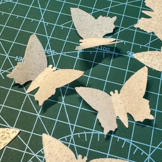 Edible 3D Butterflies 2" (Rice/Wafer Paper)
