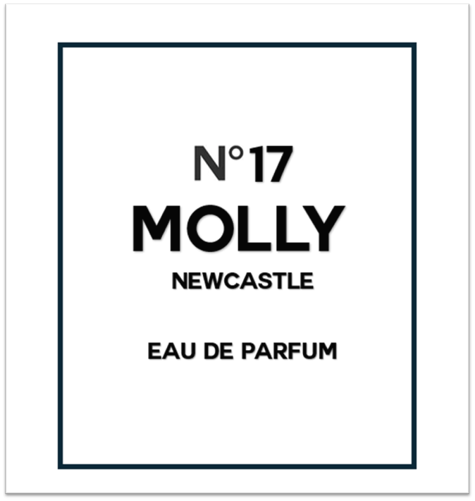 Personalised Designer Perfume Label Edible Cake Topper