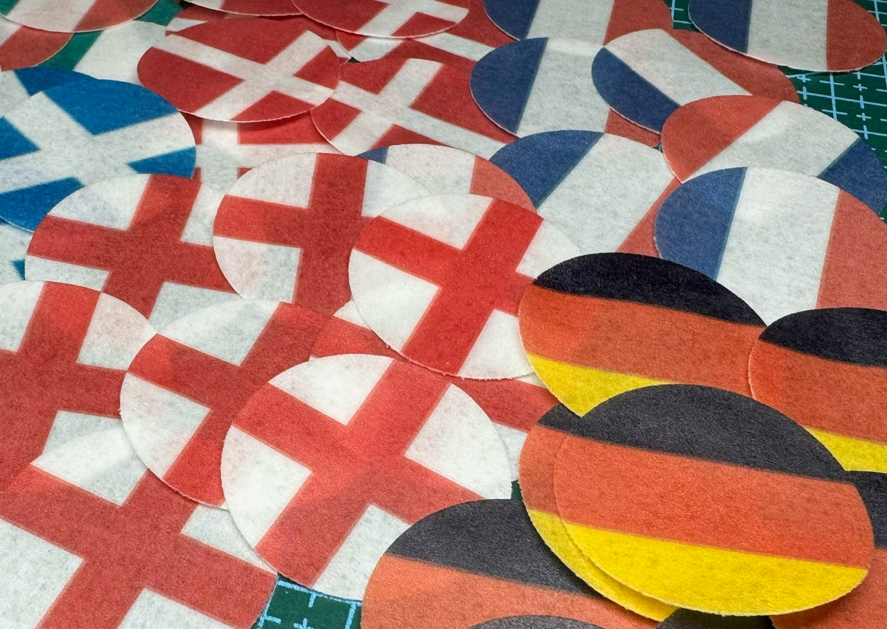 World Cup 2026 Cup Cake Toppers (Rice/Wafer Paper)