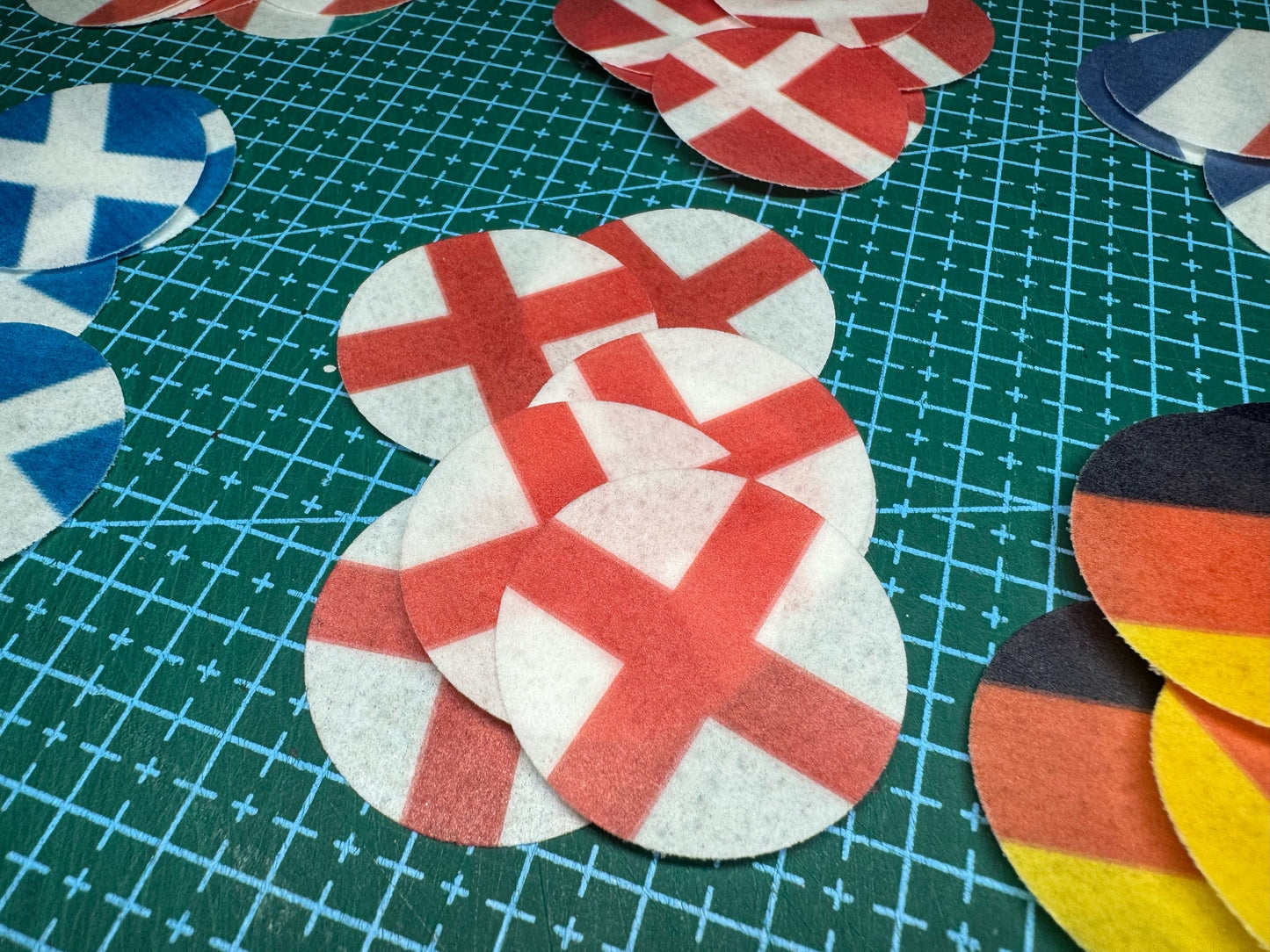 World Cup 2026 Cup Cake Toppers (Rice/Wafer Paper)