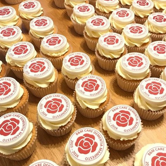 Personalised Logo/Photo Edible Cup Cake Toppers (Pre-Cut)