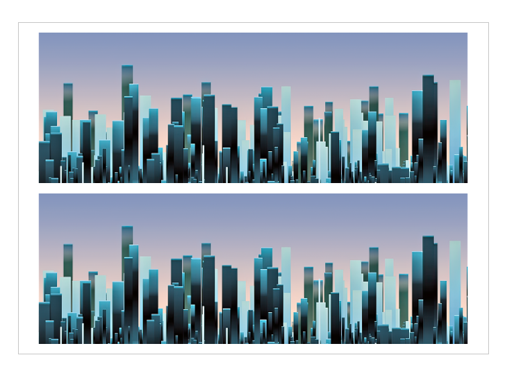 Large Edible Sky Scraper Sky Line Cake Wrap