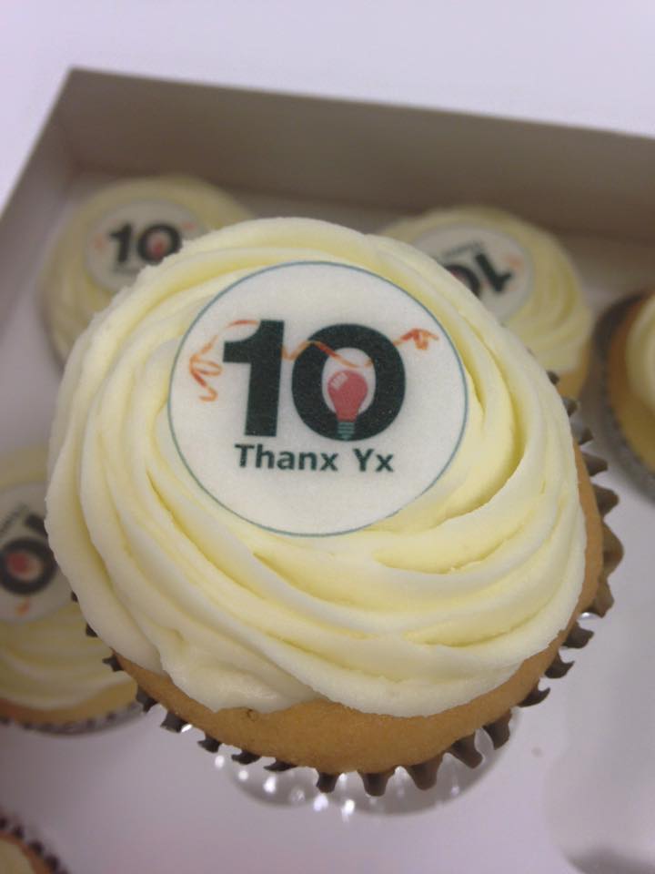 Your Logo Cup Cake Toppers (Rice/Wafer Paper)