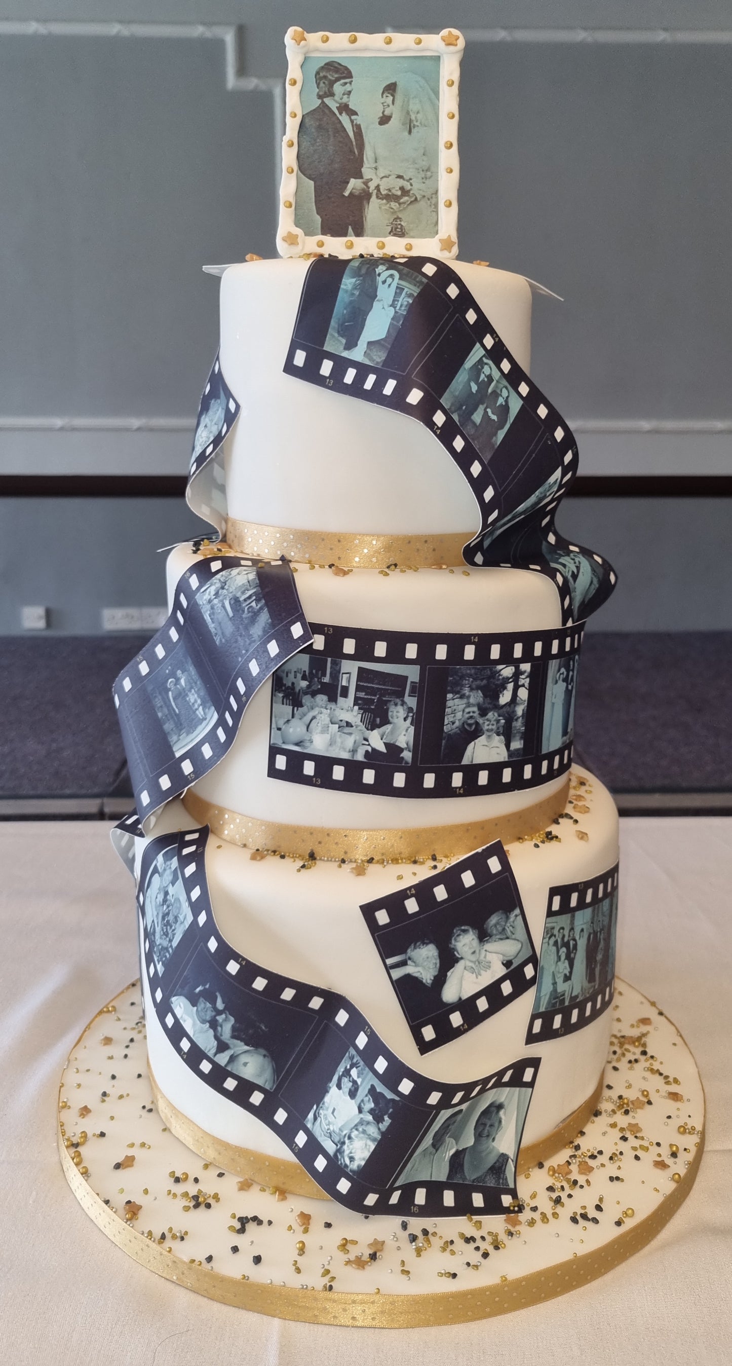 Large Personalised Edible Film Reel Strips