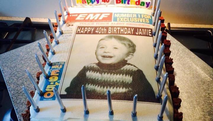 Edible News Paper PERSONALISED Front Page