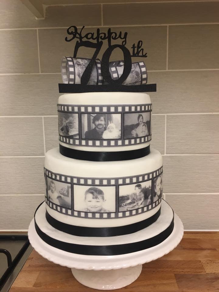 Large Personalised Edible Film Reel Strips