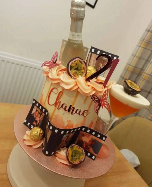 Large Personalised Edible Film Reel Strips