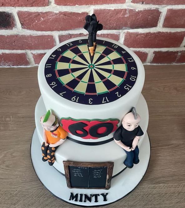 Large Personalised Edible Dart-Board