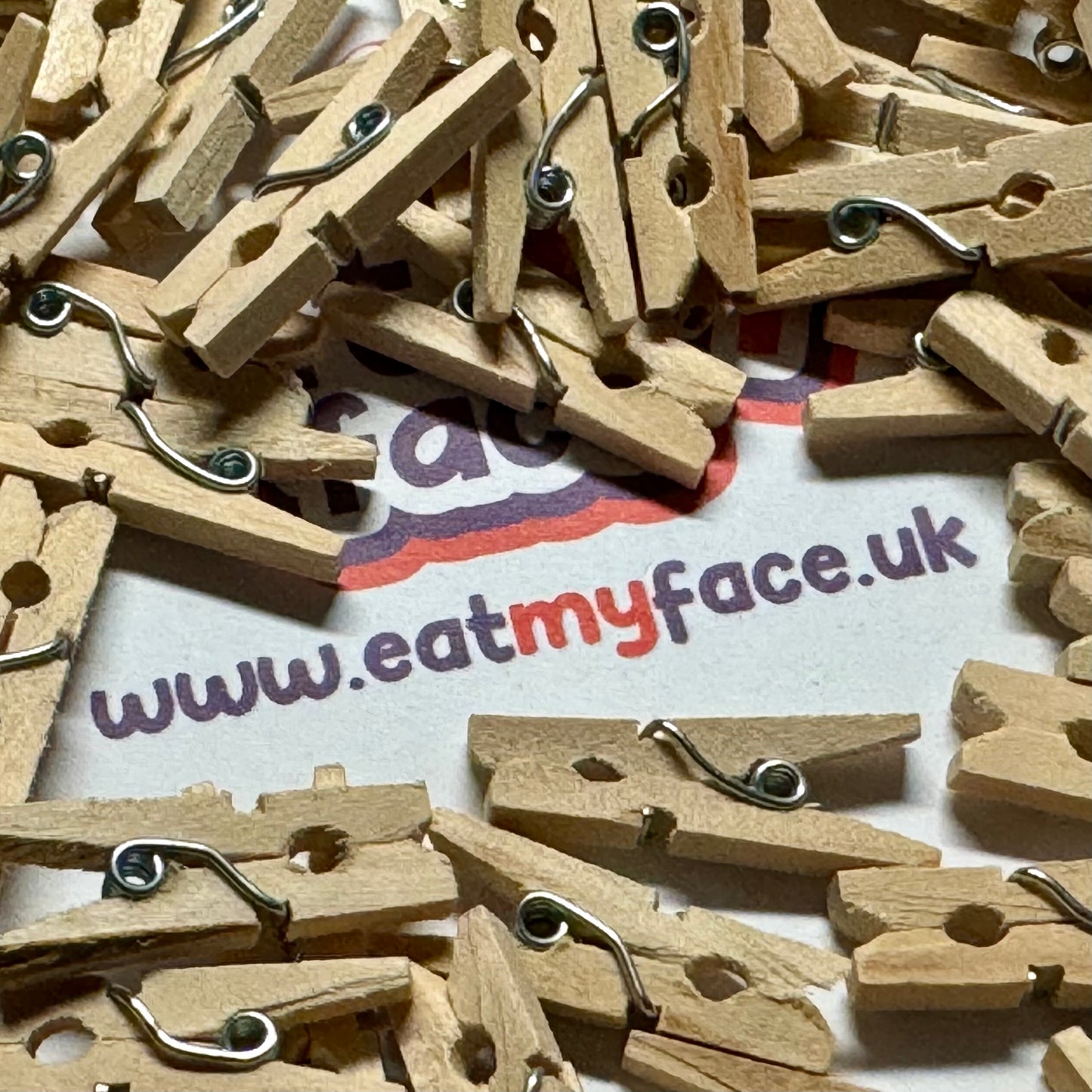 Small Wooden Pegs For Cocktail Toppers