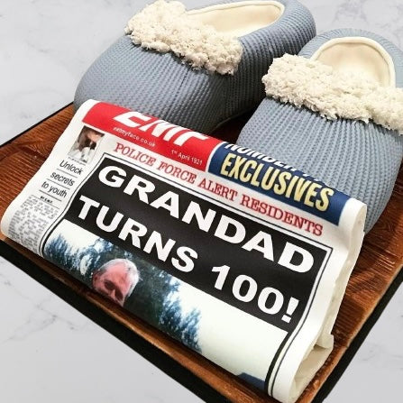 Edible News Paper PERSONALISED Front Page