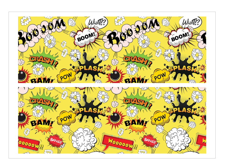 Exploding Cake Comic Large Edible Explosive Comic Art Cake Wrap – Eat My Face