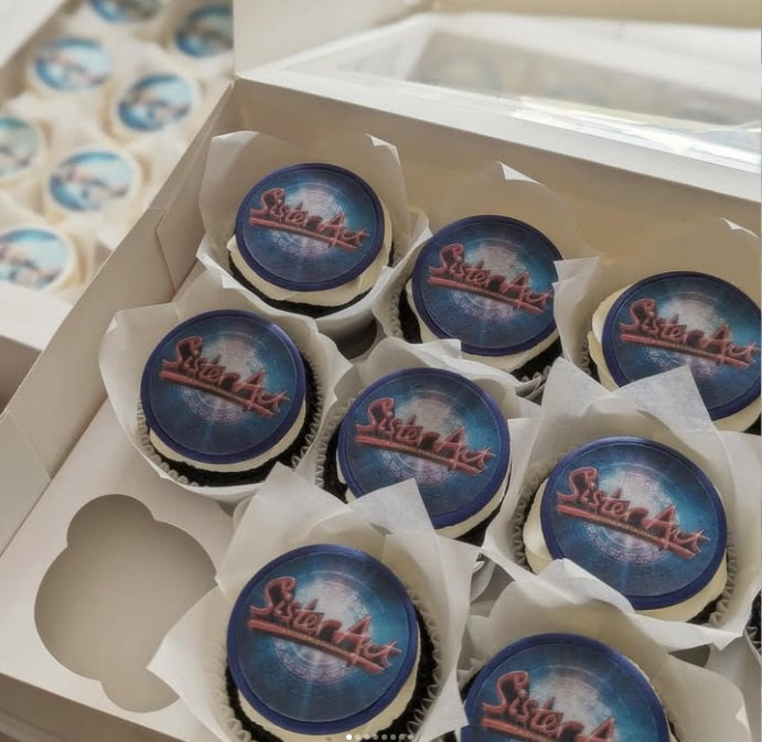 Personalised Logo/Photo Edible Cup Cake Toppers (Pre-Cut)