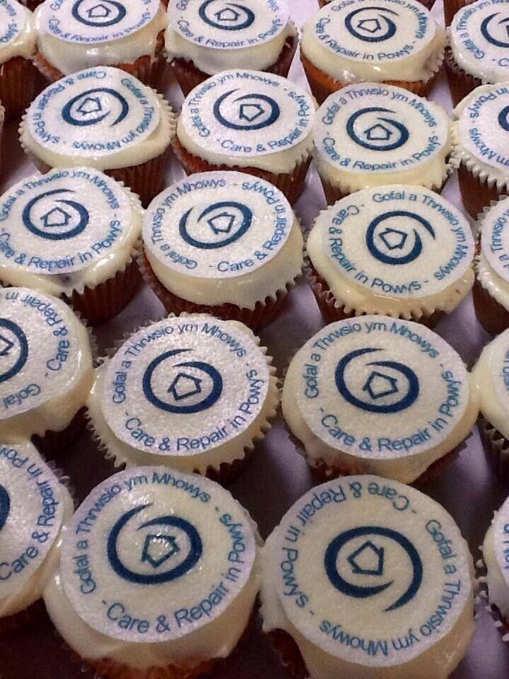 Your Logo Cup Cake Toppers (Rice/Wafer Paper)